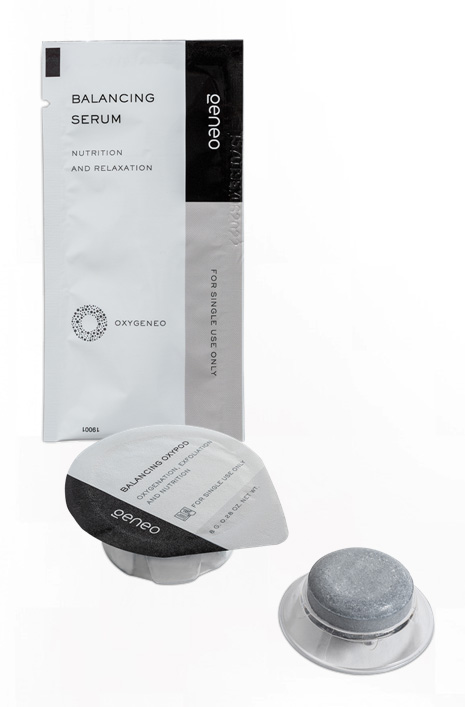 Продукция косметическая для ухода за кожей марки «Geneo» пилинг двухкомпонентный BALANCE